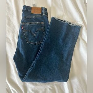 Levi's Ribcage Straight Ankle Denim